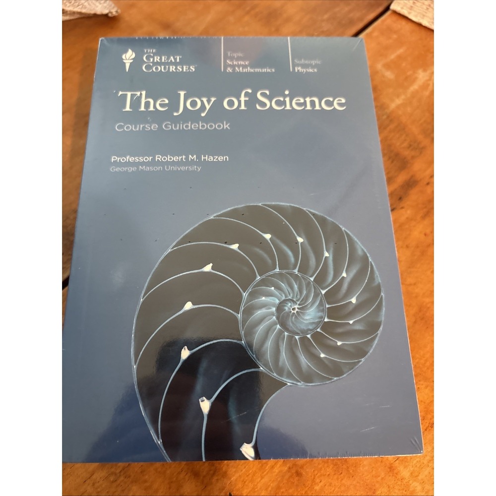 Great Courses The Joy of Science DVD Set & Guidebook Robert Hazen NEW